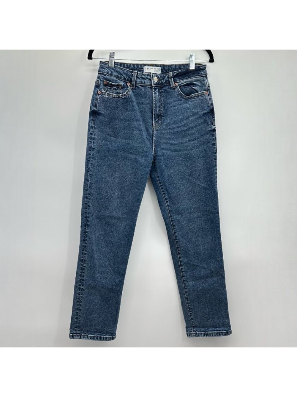 Primark Denim Co. Stretch Medium Wash Straight Leg Jeans 8